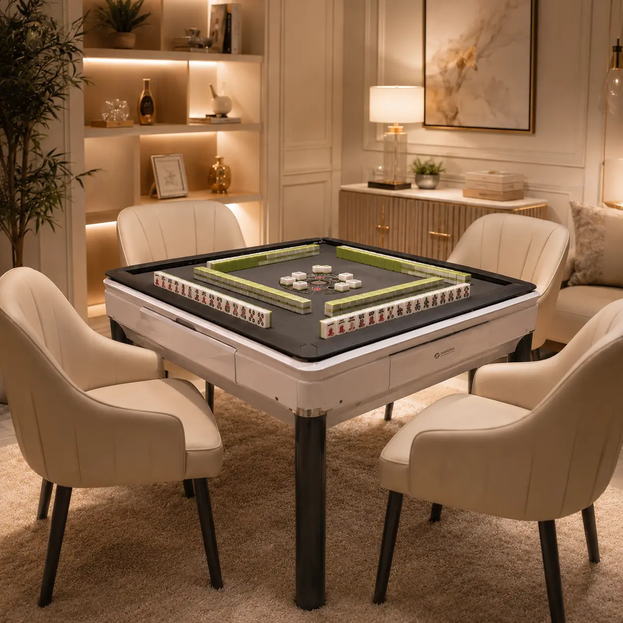SUPARTA Heritage — Meja Mahjong Otomatis Elektronik (4 Leg) thumbnail 3